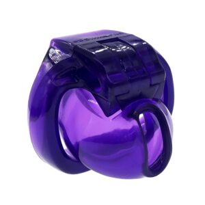 Purple Chastity Cage for Beginner