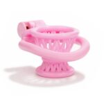 3D Negative Chastity Cage with 4 Cockrings