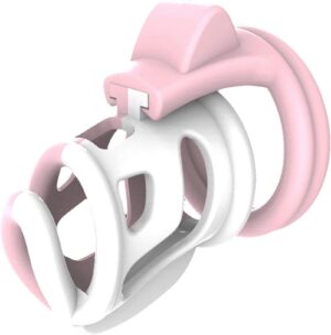 Pink Sissy Chastity Cage BDSM