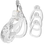 Lightweight Transparent Chastity Cage