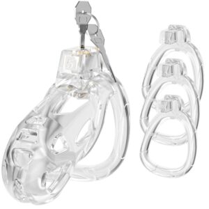 Lightweight Transparent Chastity Cage