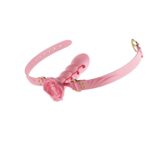 Pink Rose Gag with Open Mouth Bondage Design for Submissive Tease