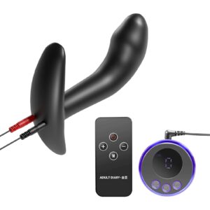 Small Electroshock Plug for Prostate Tease & Pain-Play Beginners