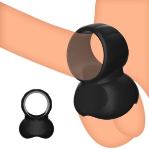 Soft Stretch Silicone Cock Ring for Erection Delay & Bondage
