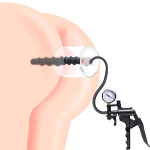 Extreme Vacuum Anal Plug with Harness