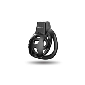 Lightweight Smooth Black Chastity Devices xs