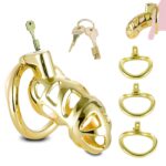 All accosseries for Gold Metal Male Chastity Cage