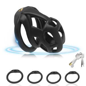 Ergonomic Male Cock Cage Set(S) All accessories display