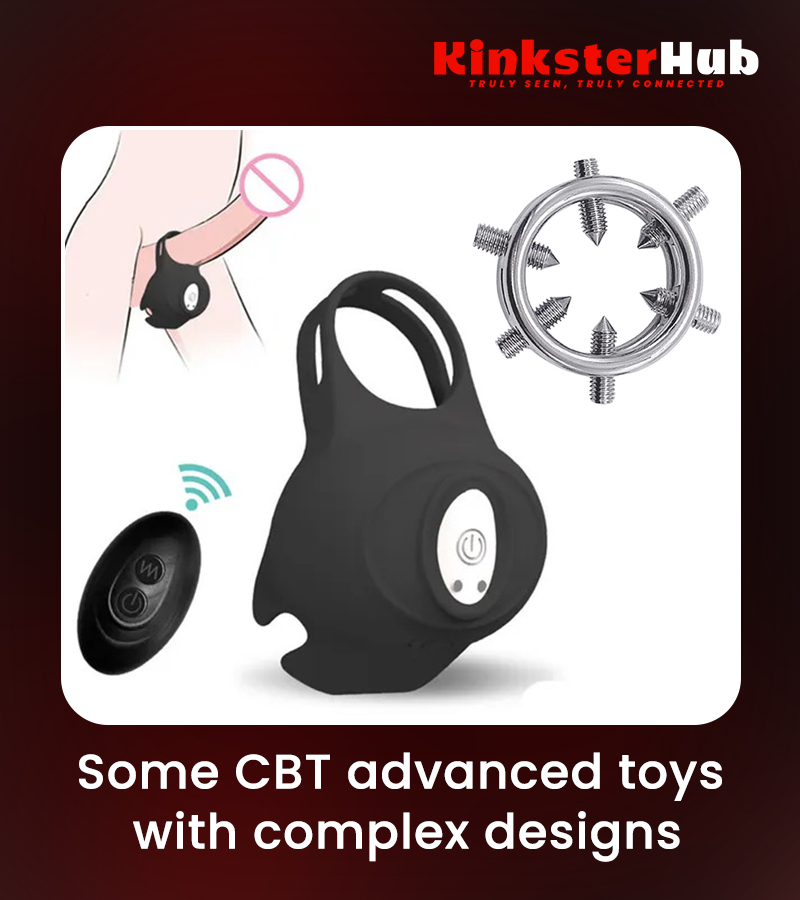 Some CBT advanced toyswith complex designs