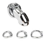 Ergonomic Metal Chastity Cage