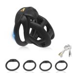 Ergonomic Resin Chastity Cage