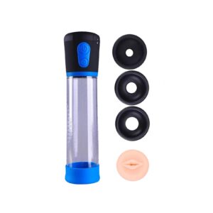 Electric Penis Vacuum Pump with 3 Sleeves – Erection & Size Trainer