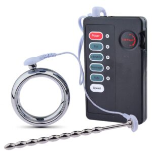 Puls Stimulator Electric Penis Plug Dilator Kit 40mm for Enhanced Sensivity
