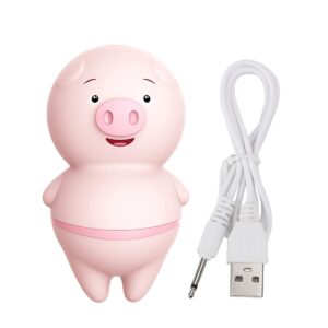 Piggy Tongue Vibrator with 6 Modes – Clit, Anal & Nipple Stimulator