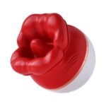Licking & Suction Tongue Vibrator – 5 Oral Modes + 3 Suction for Clit & G-Spot