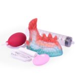 Spraying G-Spot Vibrator Prostate Massager 10 Modes Remote Control