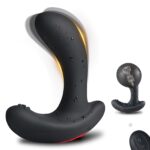 Remote Control Butt Plug Air Pump 10 Vibe Inflatable Tunnel Plug