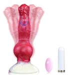 Vibrating Horse Dildo Knot Realistic Animal Sex Toy Extreme Pleasure